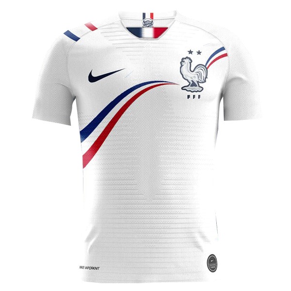 Trainingsshirt Frankreich 2019 Weiß Fussballtrikots Günstig